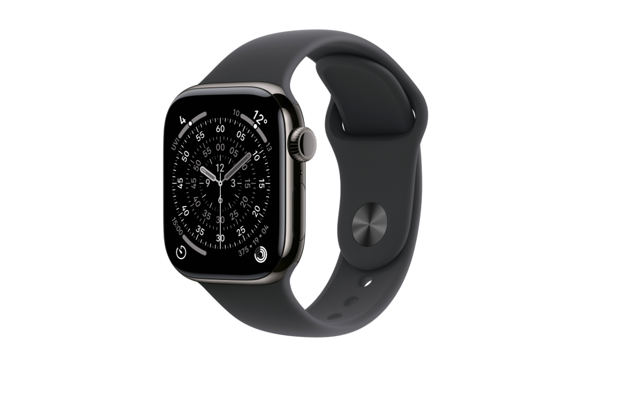 Apple Watch Series 11 46mm Celular Titânio Ardósia (S/M)