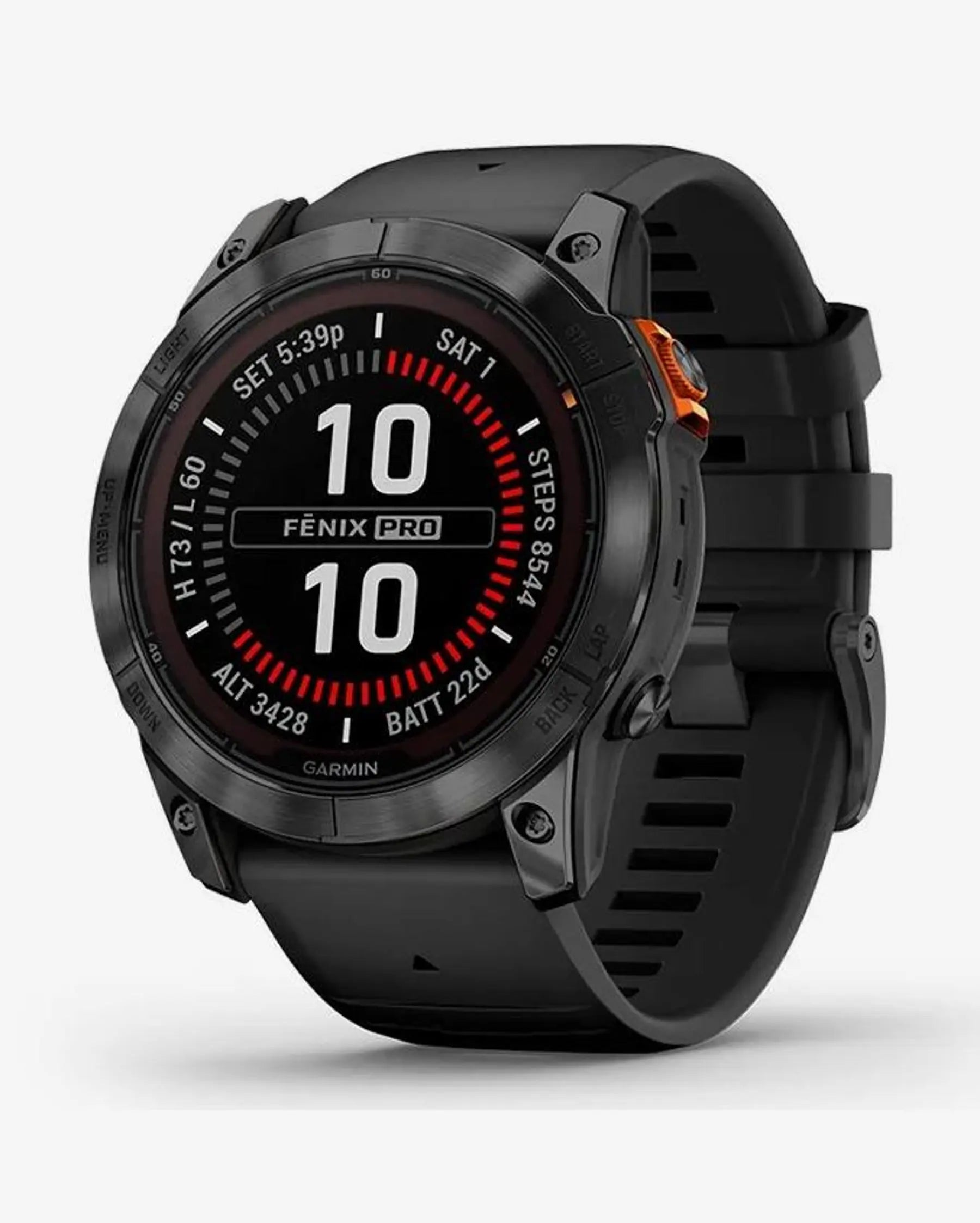 Garmin Fenix 7X Pro Solar Edition cinzento escuro com bracelete preta