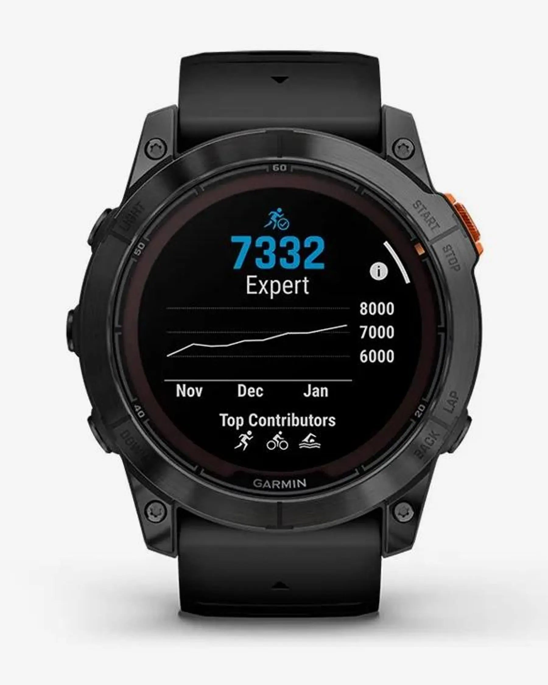 Garmin Fenix 7X Pro Solar Edition cinzento escuro com bracelete preta