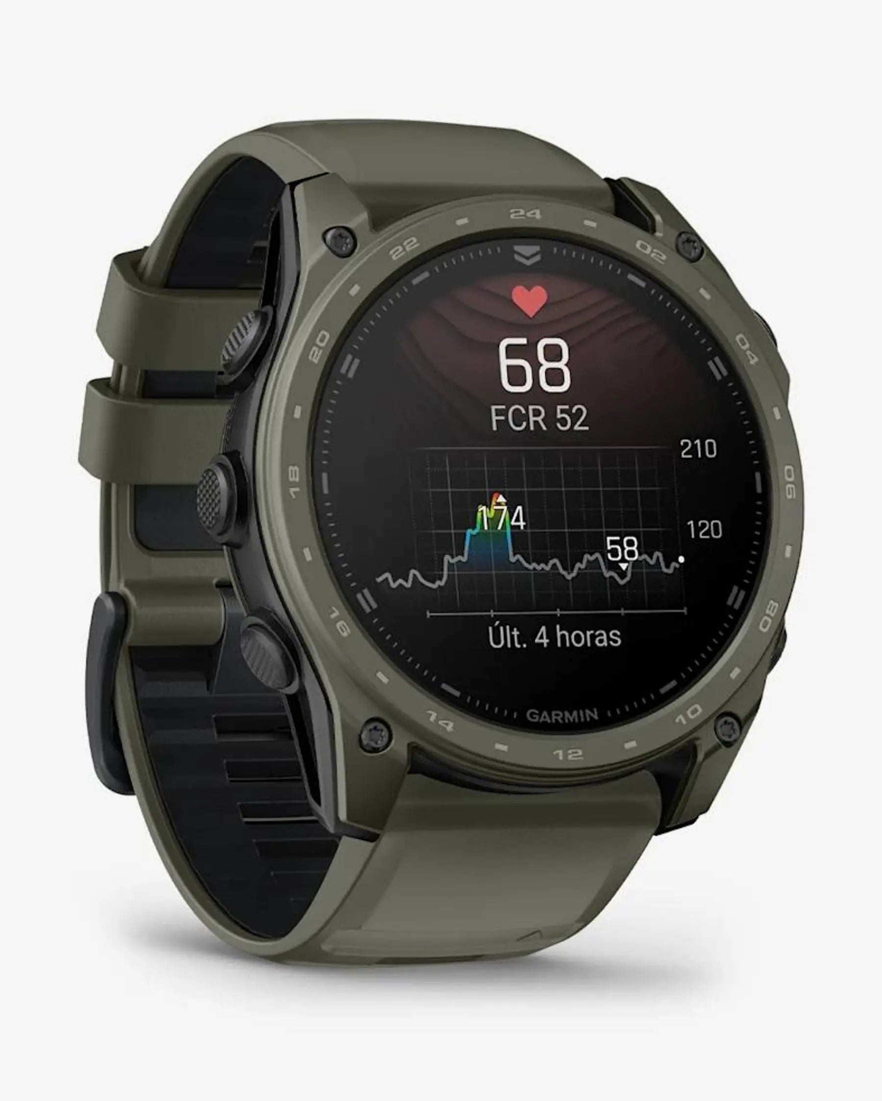 Garmin Tactix 8 AMOLED 51mm Cerakote Verde