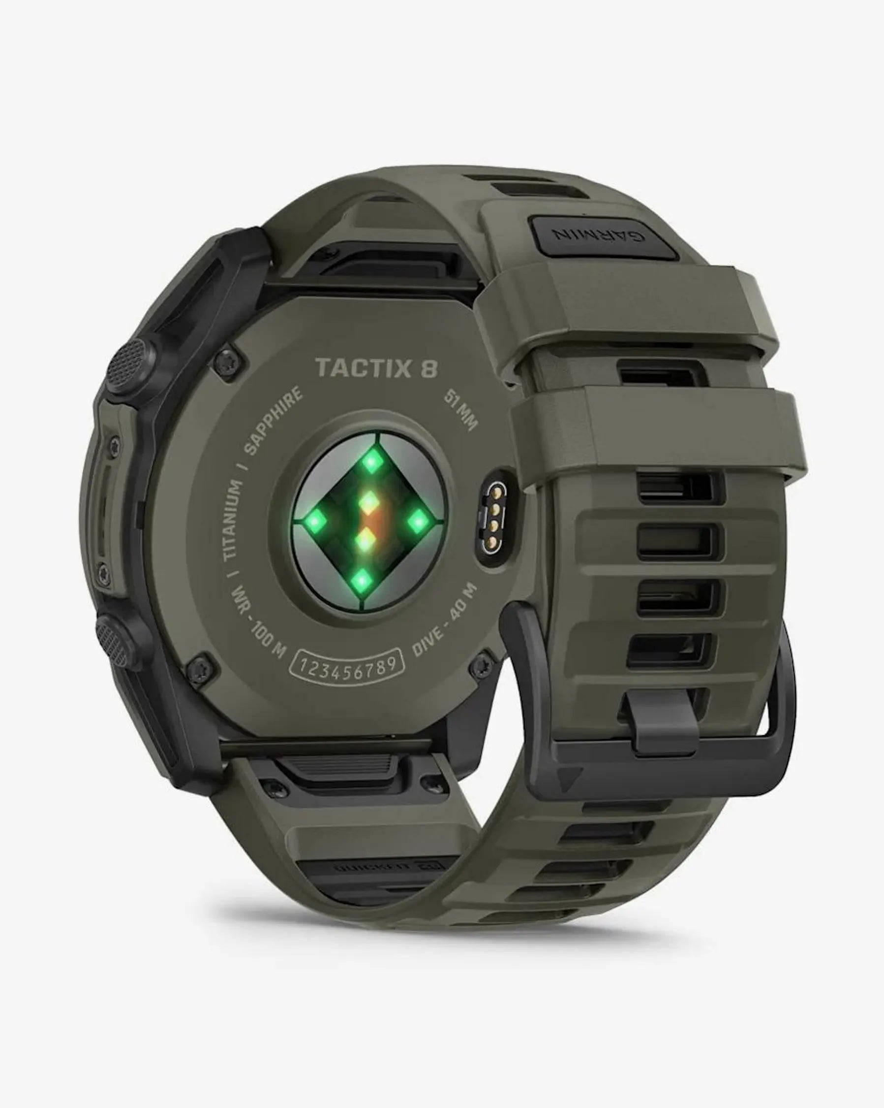 Garmin Tactix 8 AMOLED 51mm Cerakote Verde
