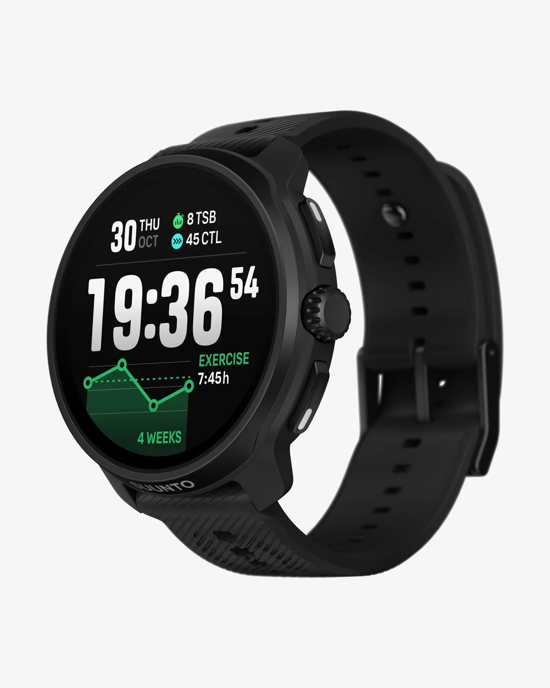 Suunto Race 2 em aço inoxidável totalmente preto