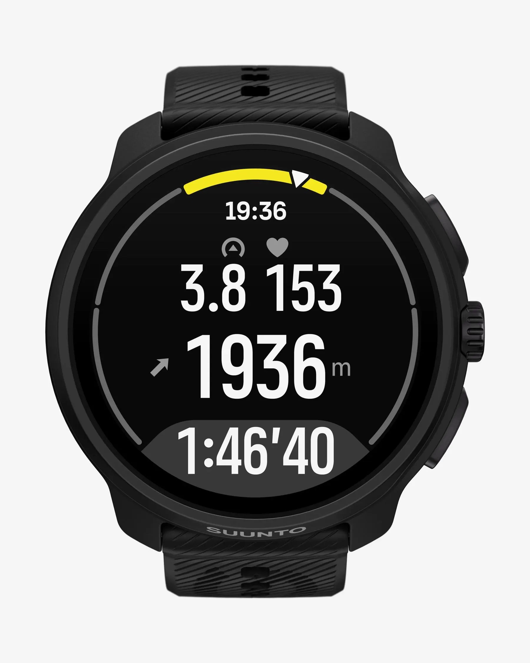 Suunto Race 2 em aço inoxidável totalmente preto