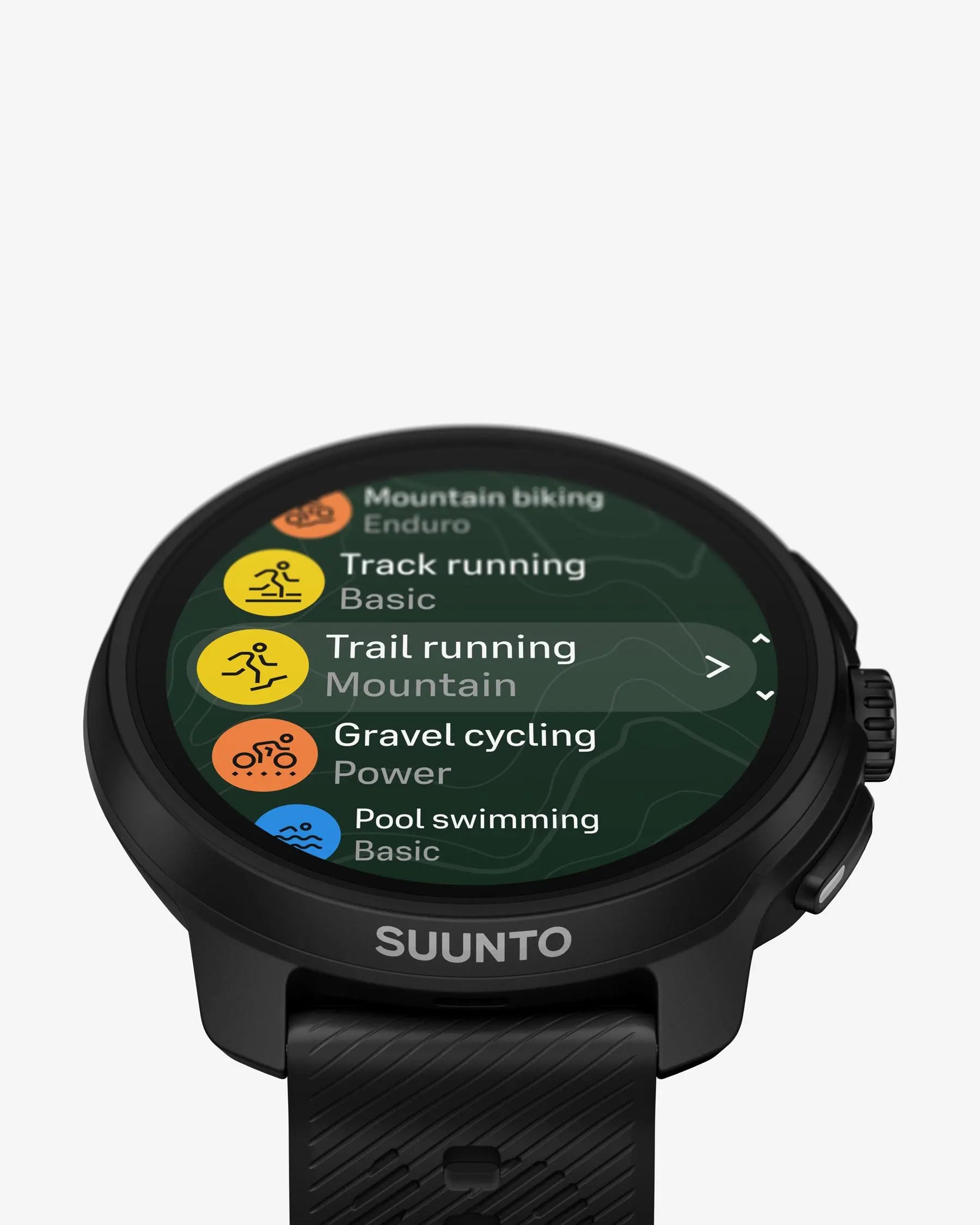 Suunto Race 2 em aço inoxidável totalmente preto