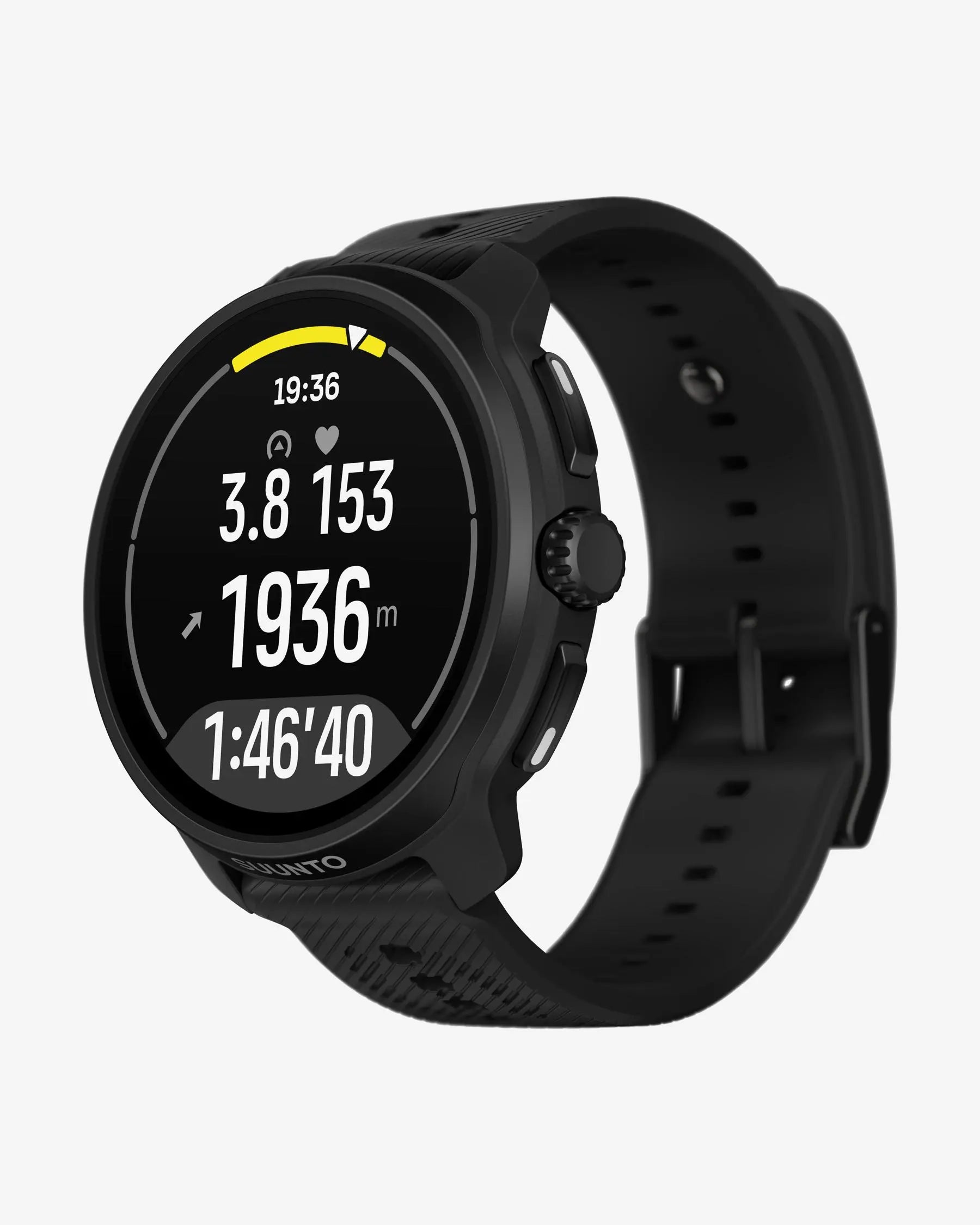 Suunto Race 2 em aço inoxidável totalmente preto