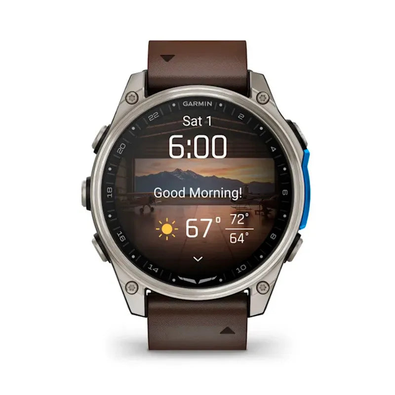 RELÓGIO GARMIN D2™ MACH 2 VERSÃO EM COURO 47MM