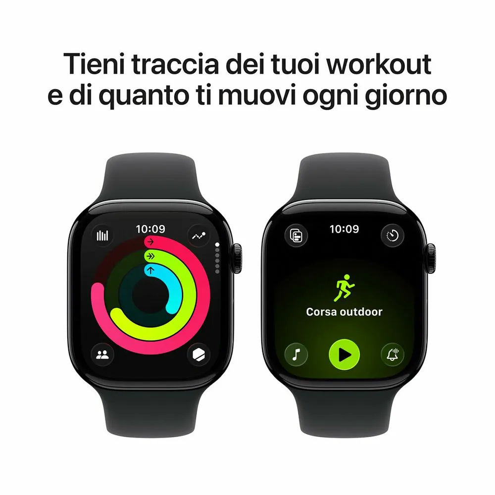 Apple Watch Series 11 GPS + Telemóvel com Bracelete Desportiva de 46 mm