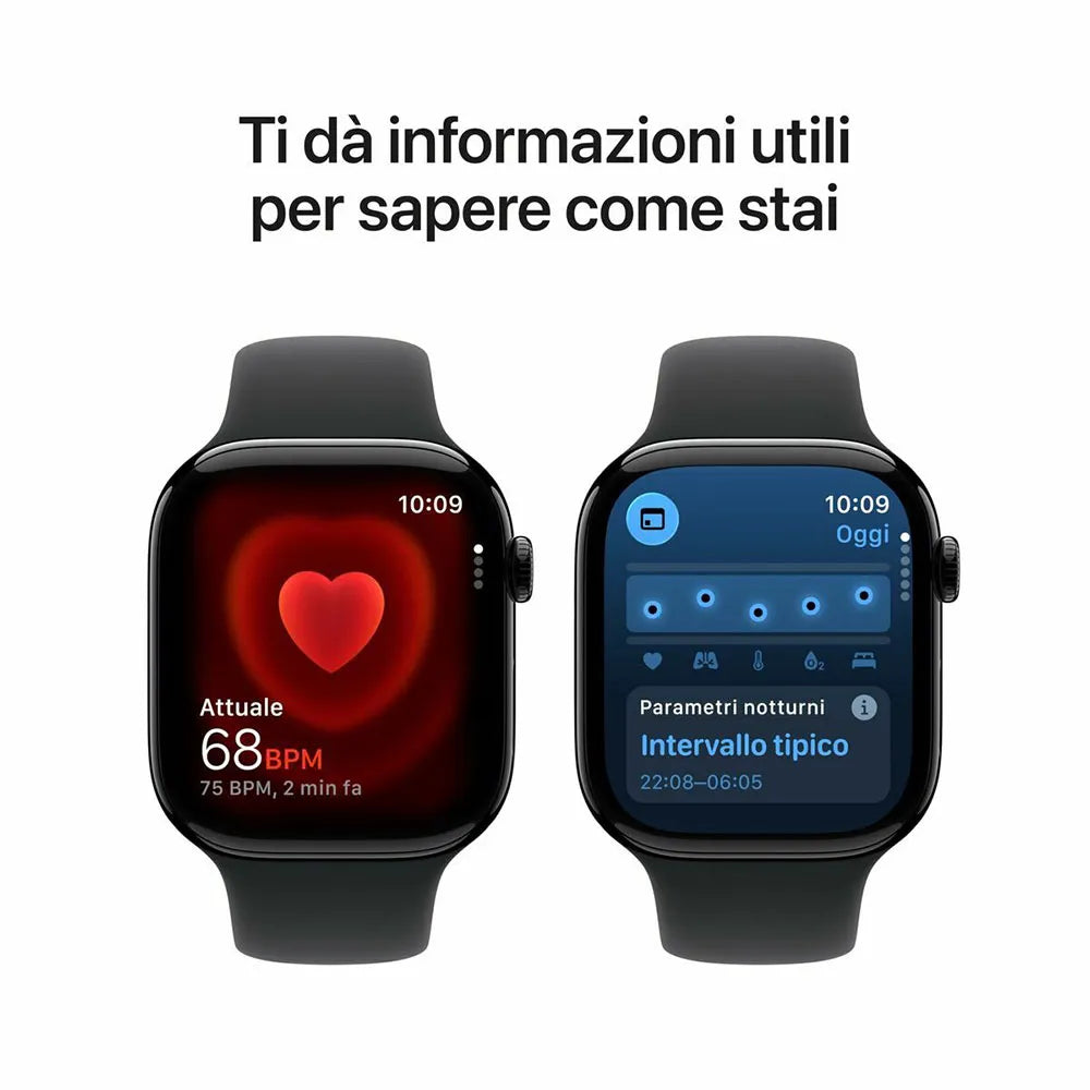 Apple Watch Series 11 GPS + Telemóvel com Bracelete Desportiva de 46 mm