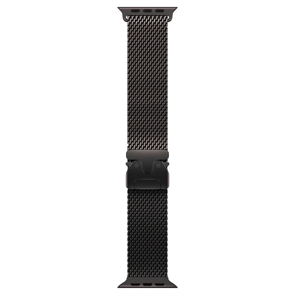 Apple Watch Ultra 3 GPS + Cellular 49mm Caixa de Titânio Bracelete Malha Milanesa