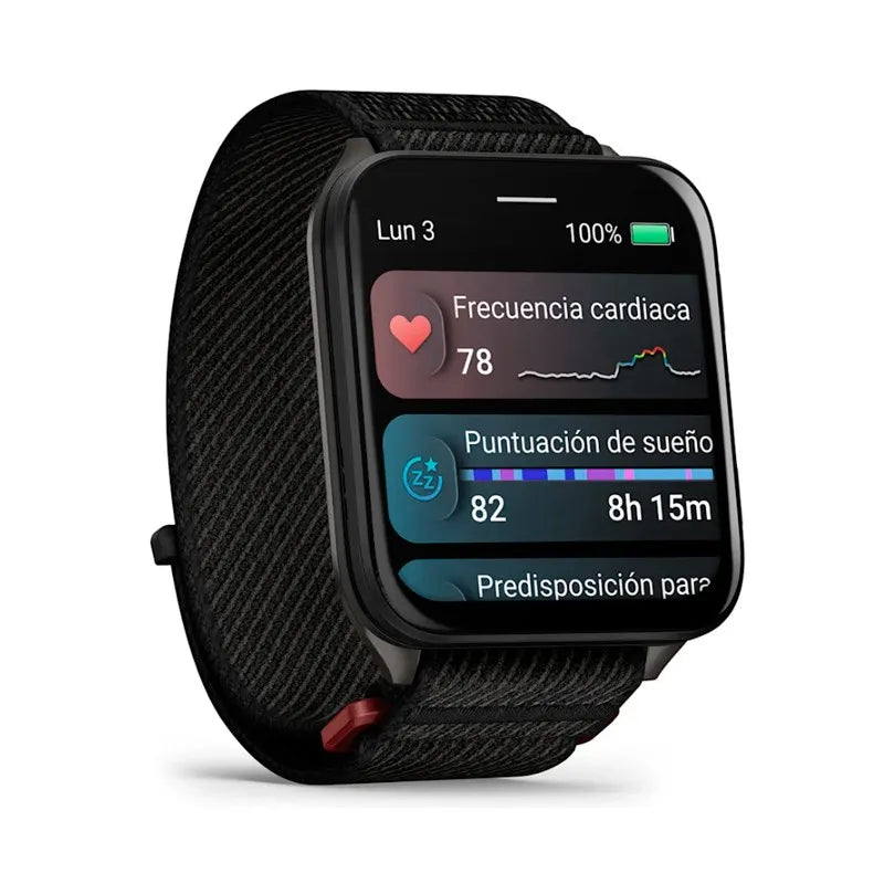 RELÓGIO GARMIN VENU X1 PRETO TITÂNIO NYLON 41X46MM