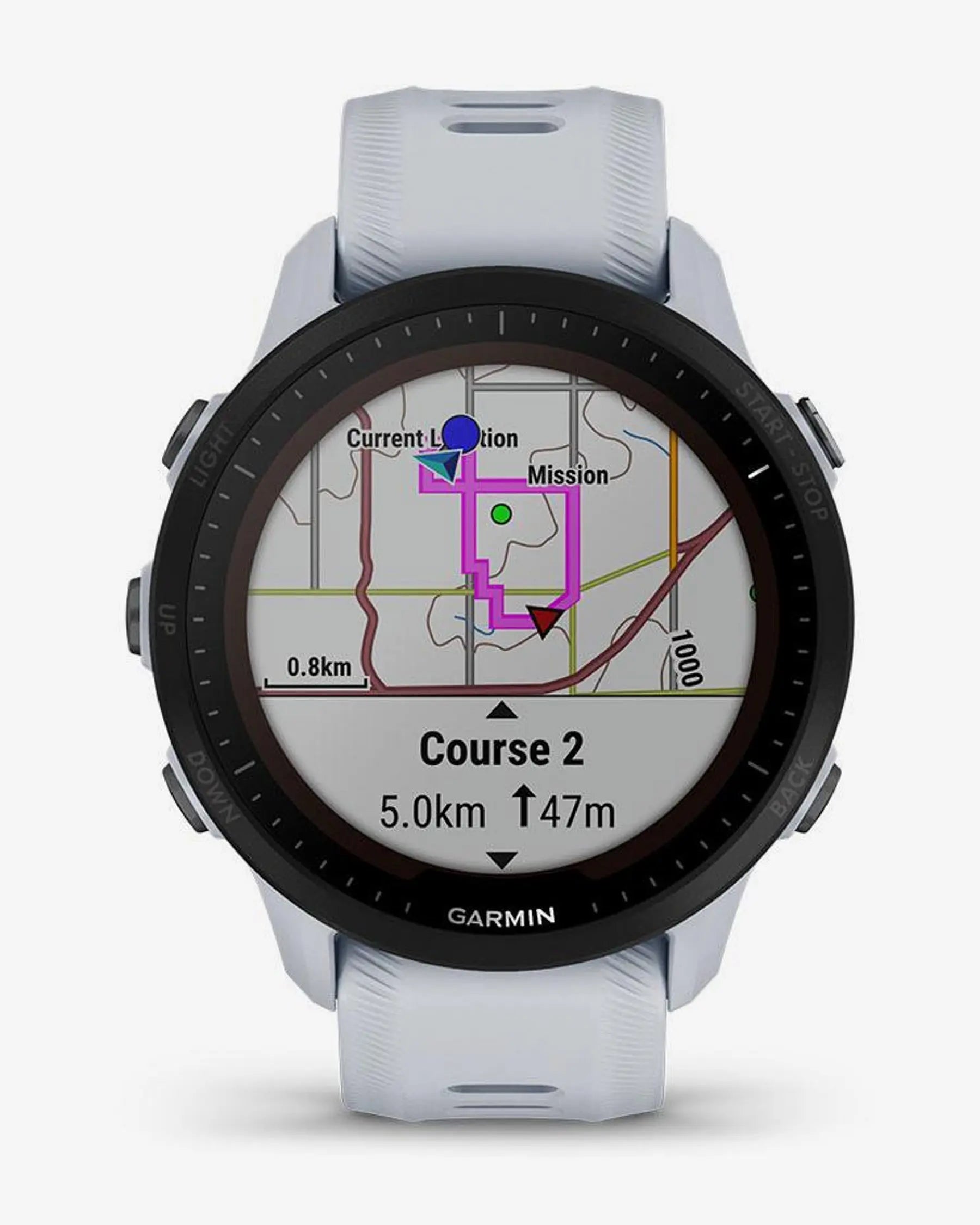 Garmin Forerunner 955 Solar Branco