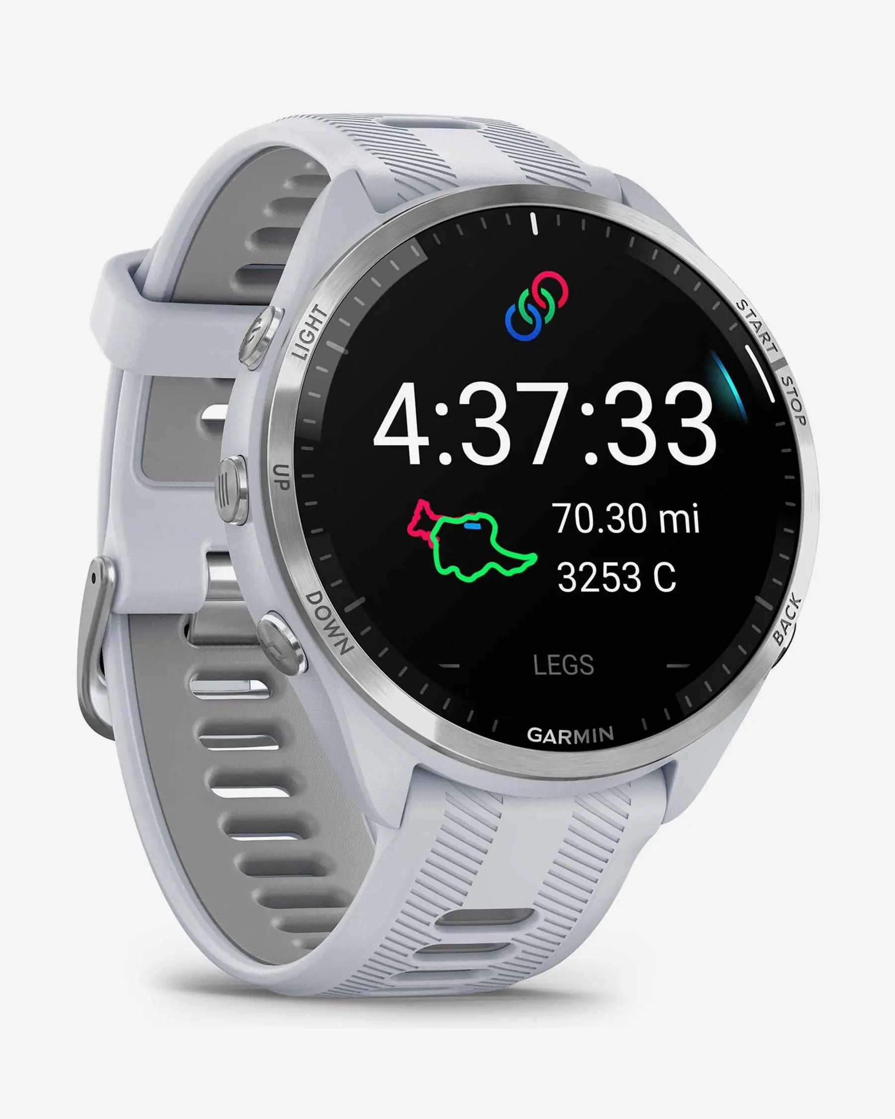 Garmin Forerunner 965 (branco/cinzento)