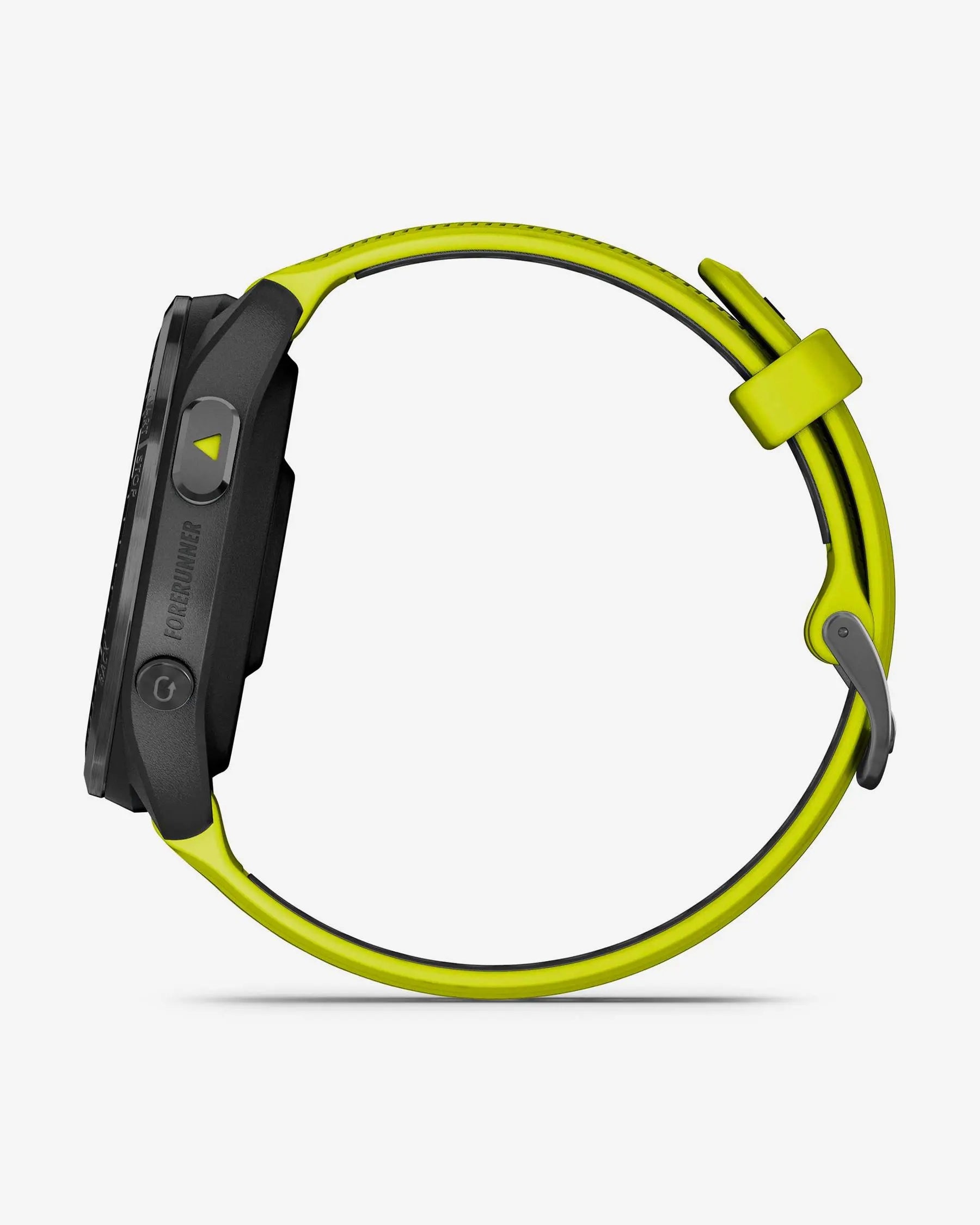 Garmin Forerunner 965 (preto com bracelete amarela)