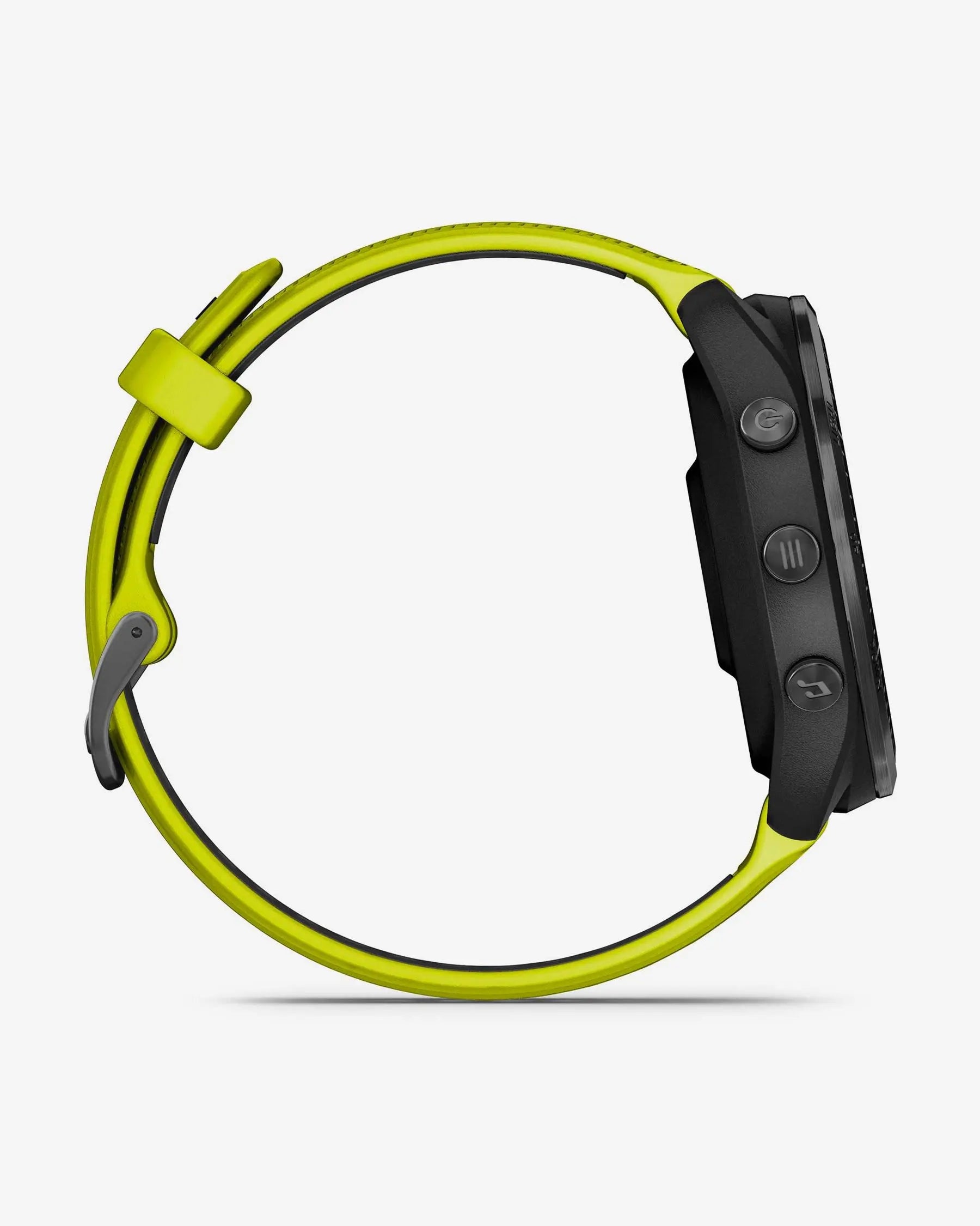 Garmin Forerunner 965 (preto com bracelete amarela)