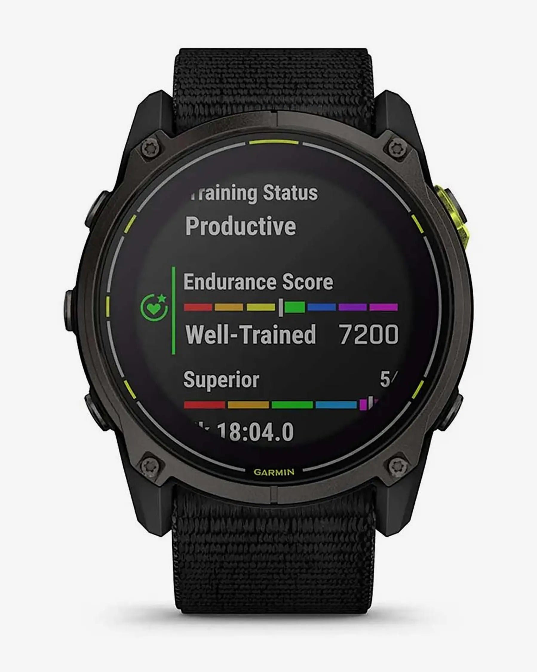 Garmin Enduro 3 Sapphire Solar 51 mm com bracelete preta, em titânio e cinzento carbono