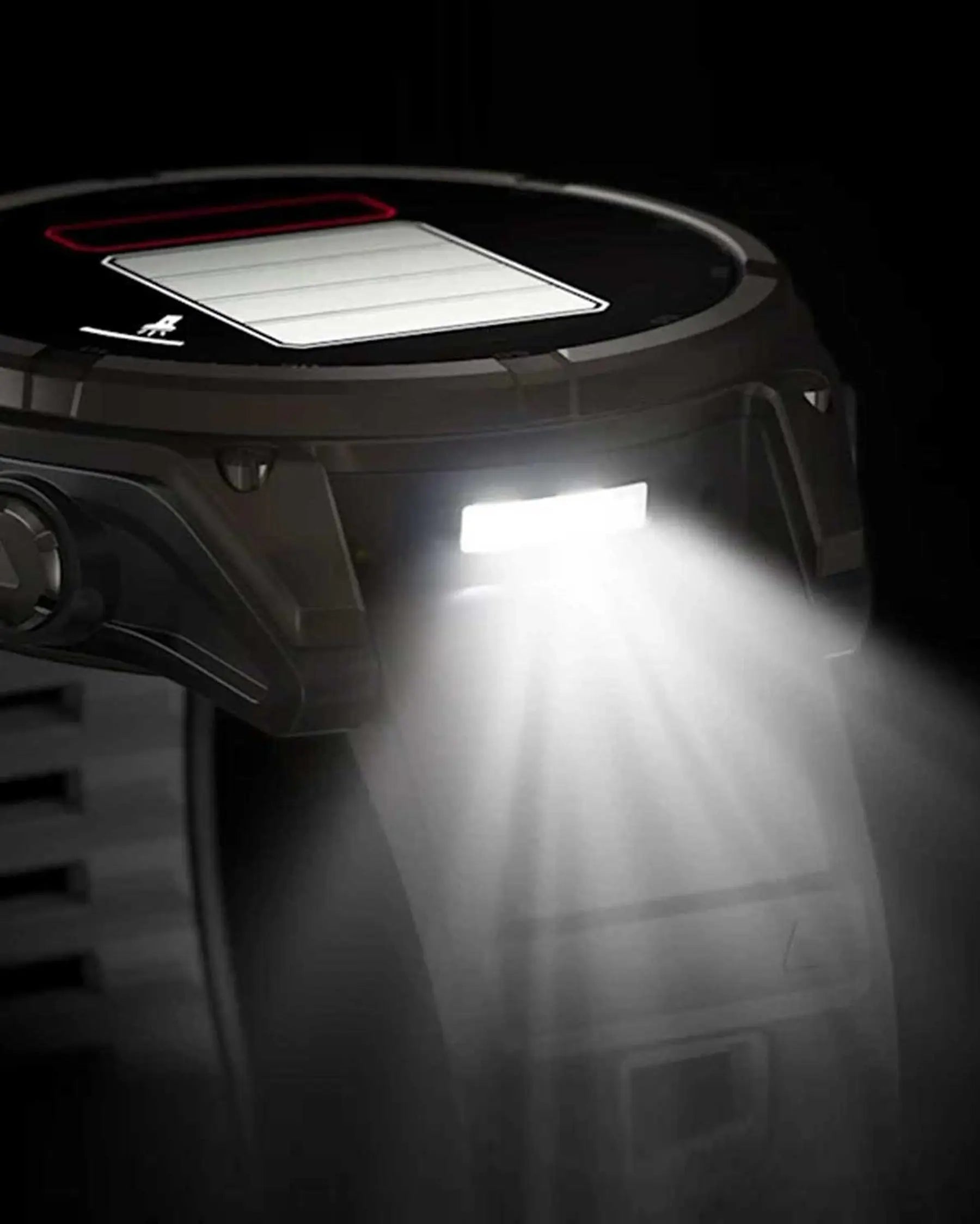 Garmin Fenix 8 Sapphire Solar 47mm Titânio Carbono Cinzento Bracelete Preto