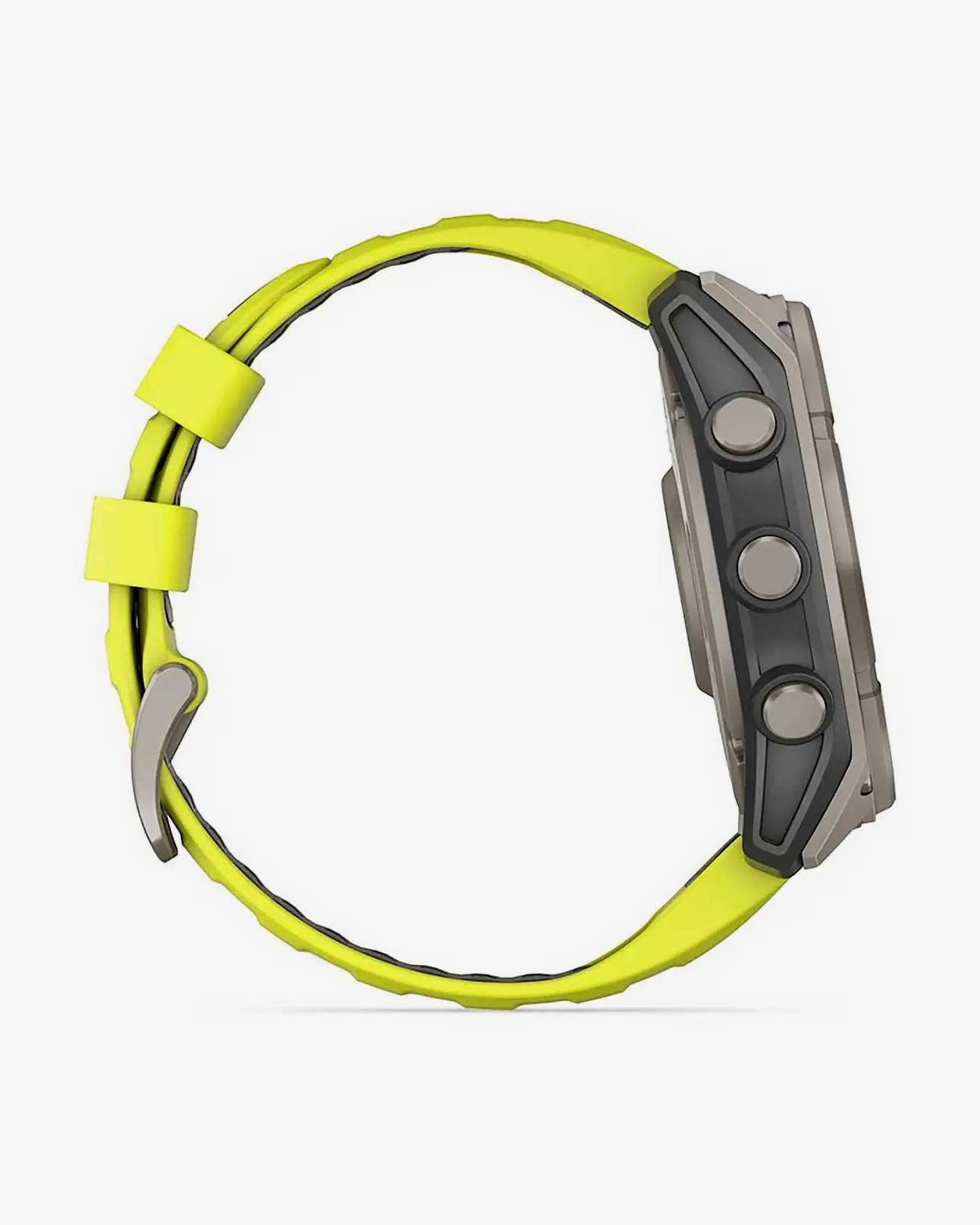 Garmin Fenix 8 Sapphire Solar 51mm Cinzento Titânio com Bracelete Amarela