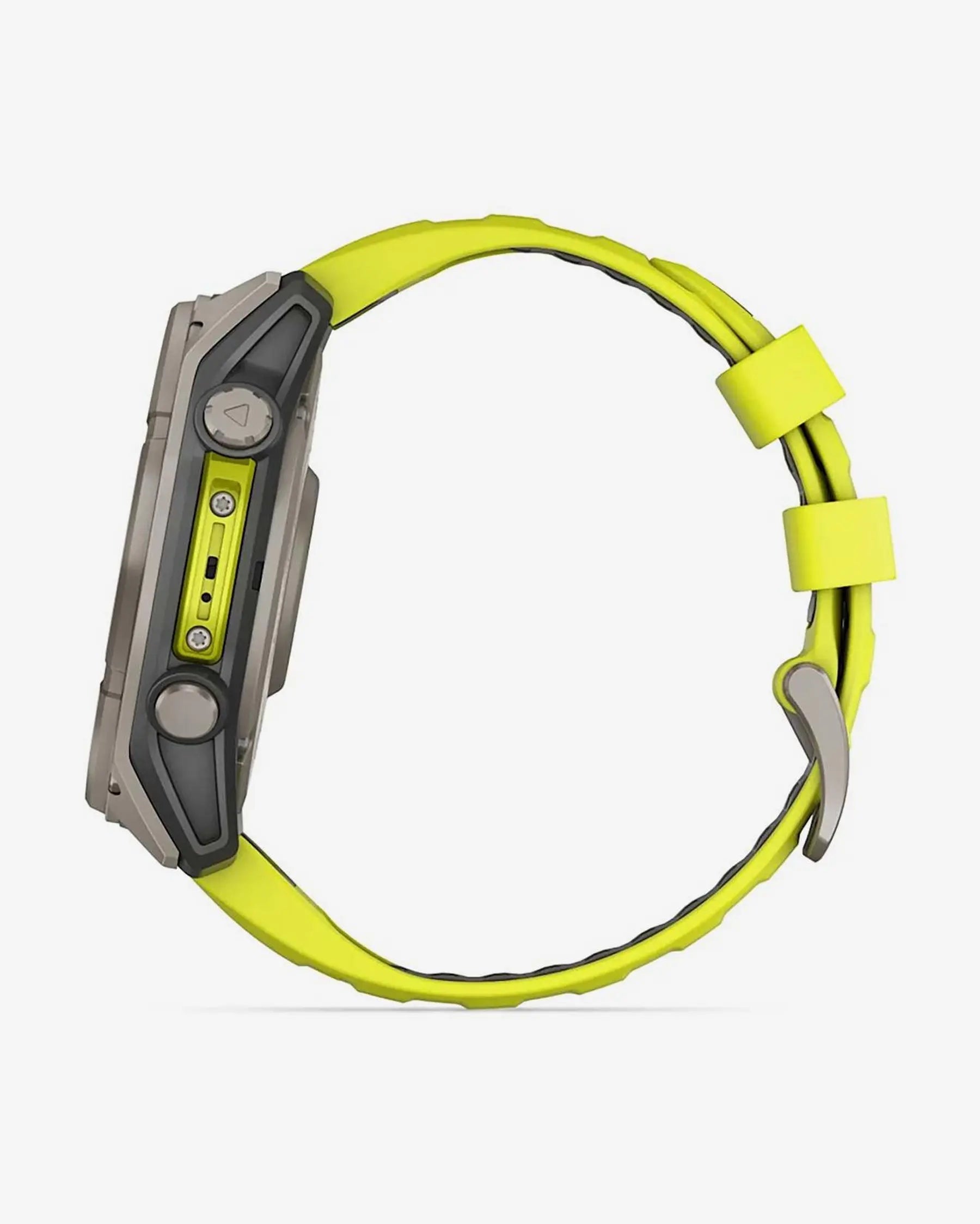Garmin Fenix 8 Sapphire Solar 51mm Cinzento Titânio com Bracelete Amarela