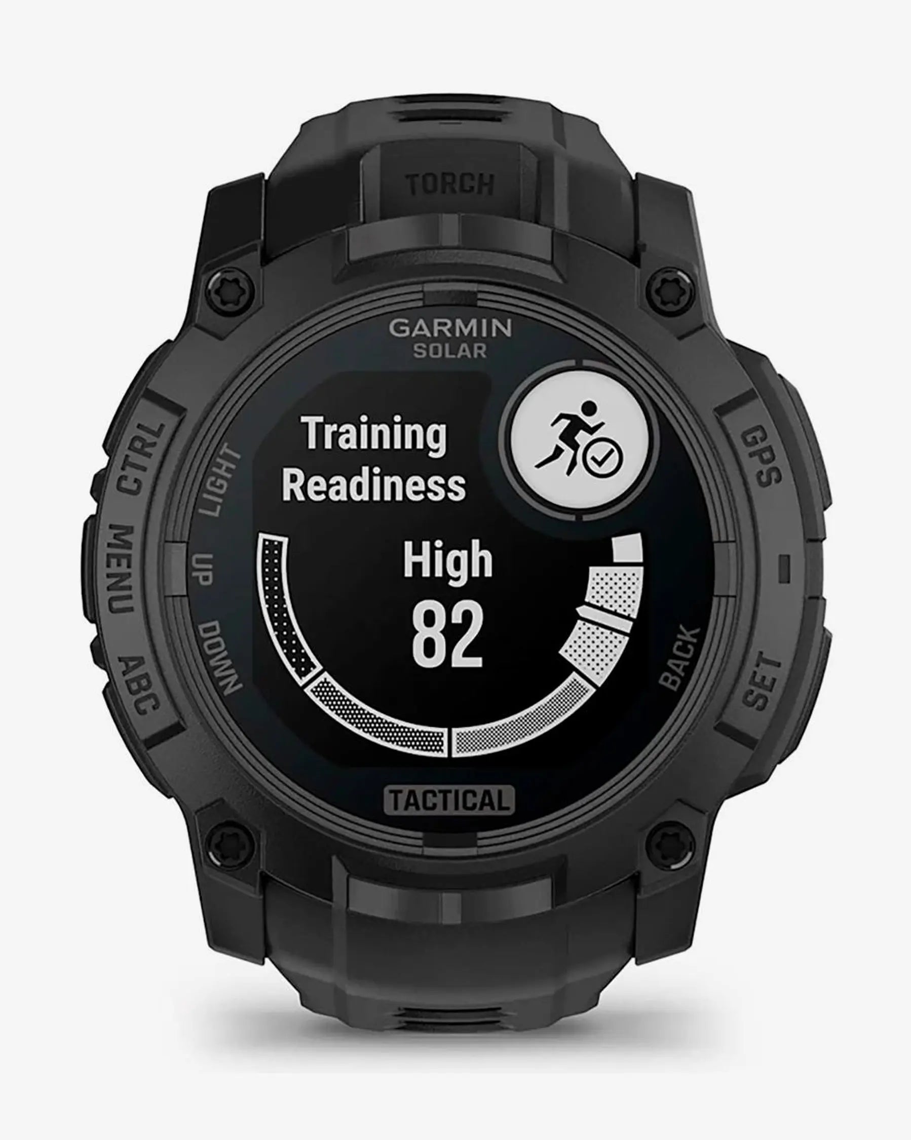 Garmin Instinct 3 Solar 50mm Tactical Edition com bracelete preta