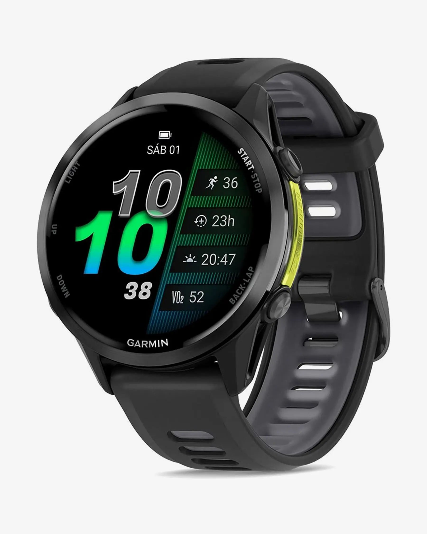 Garmin Forerunner 970 (Preto com Bracelete Preto)