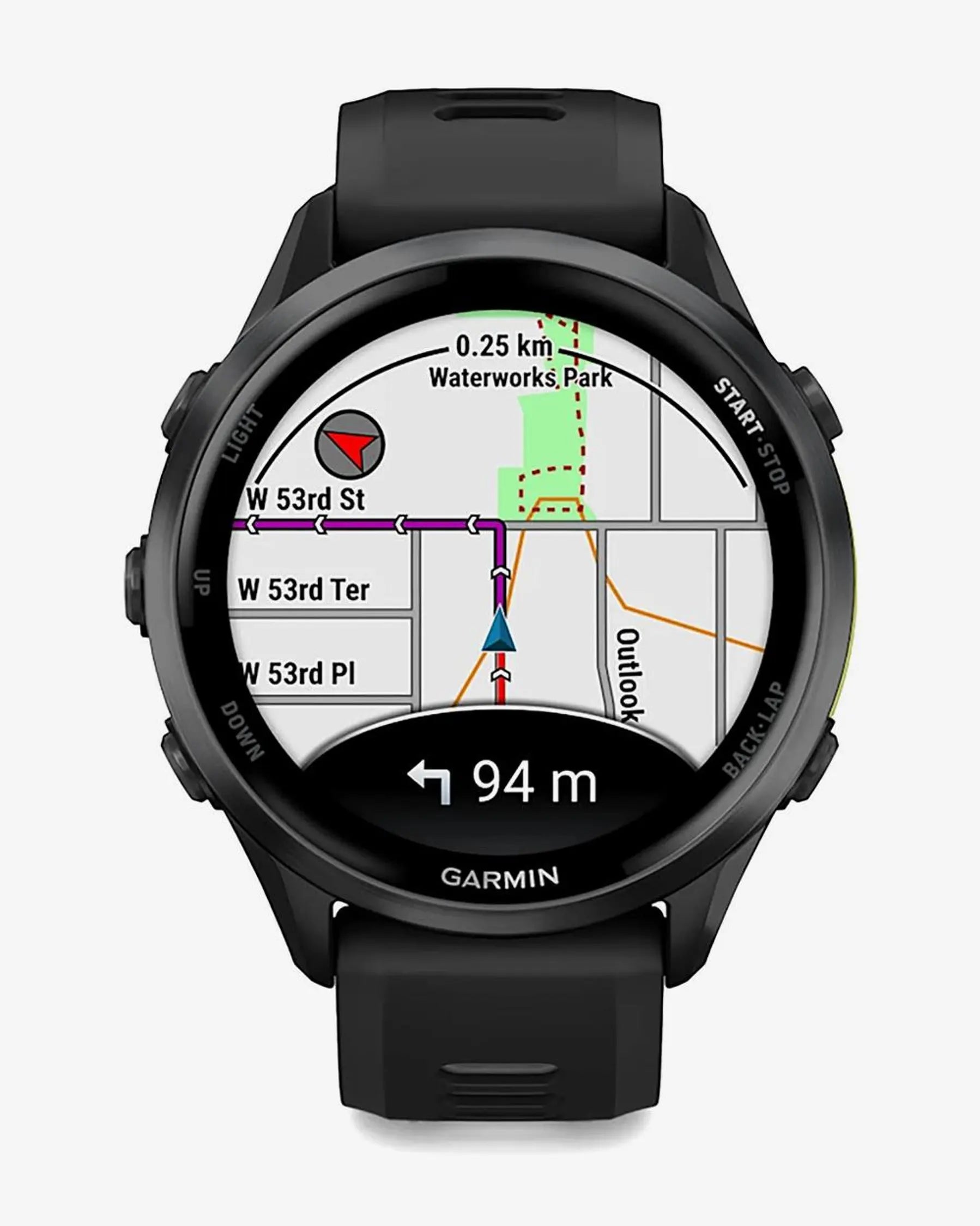 Garmin Forerunner 970 (Preto com Bracelete Preto)