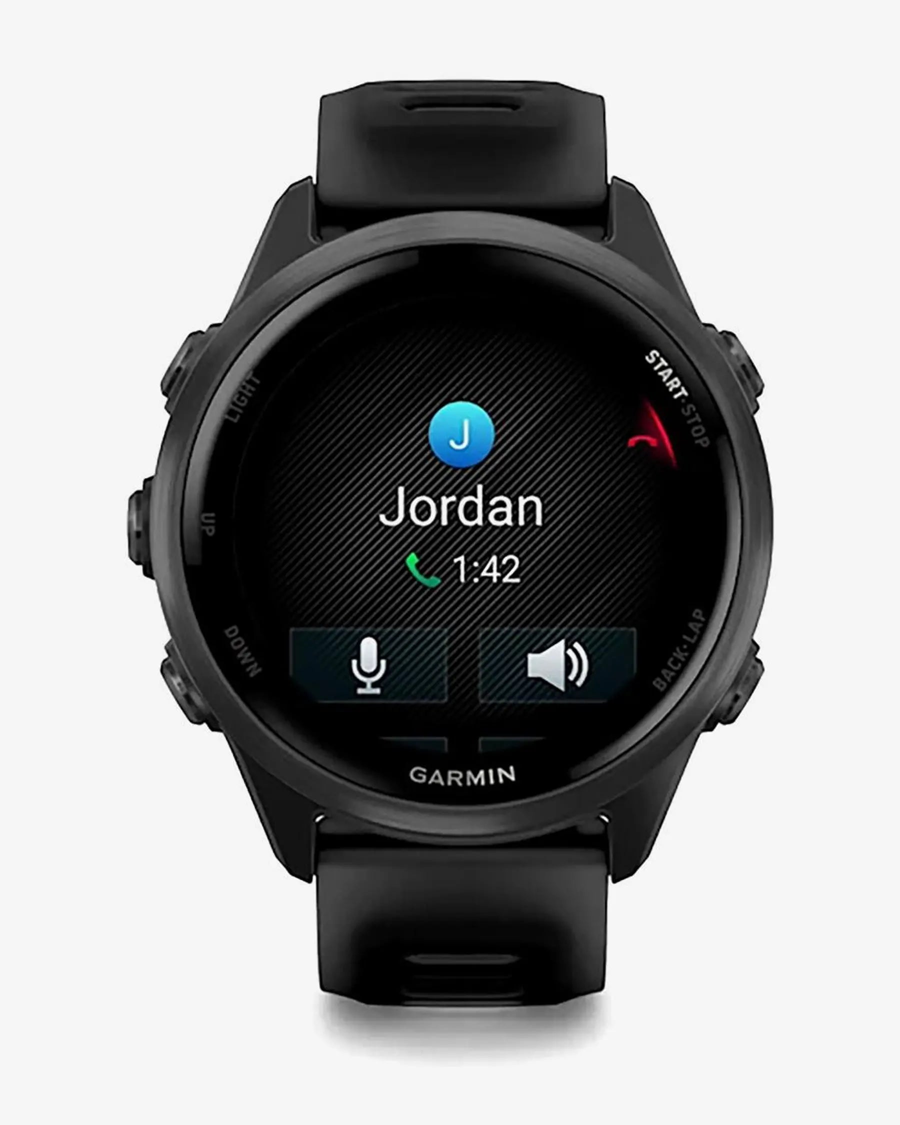 Garmin Forerunner 570 - 42 mm Cinzento Escuro com Bracelete Preta