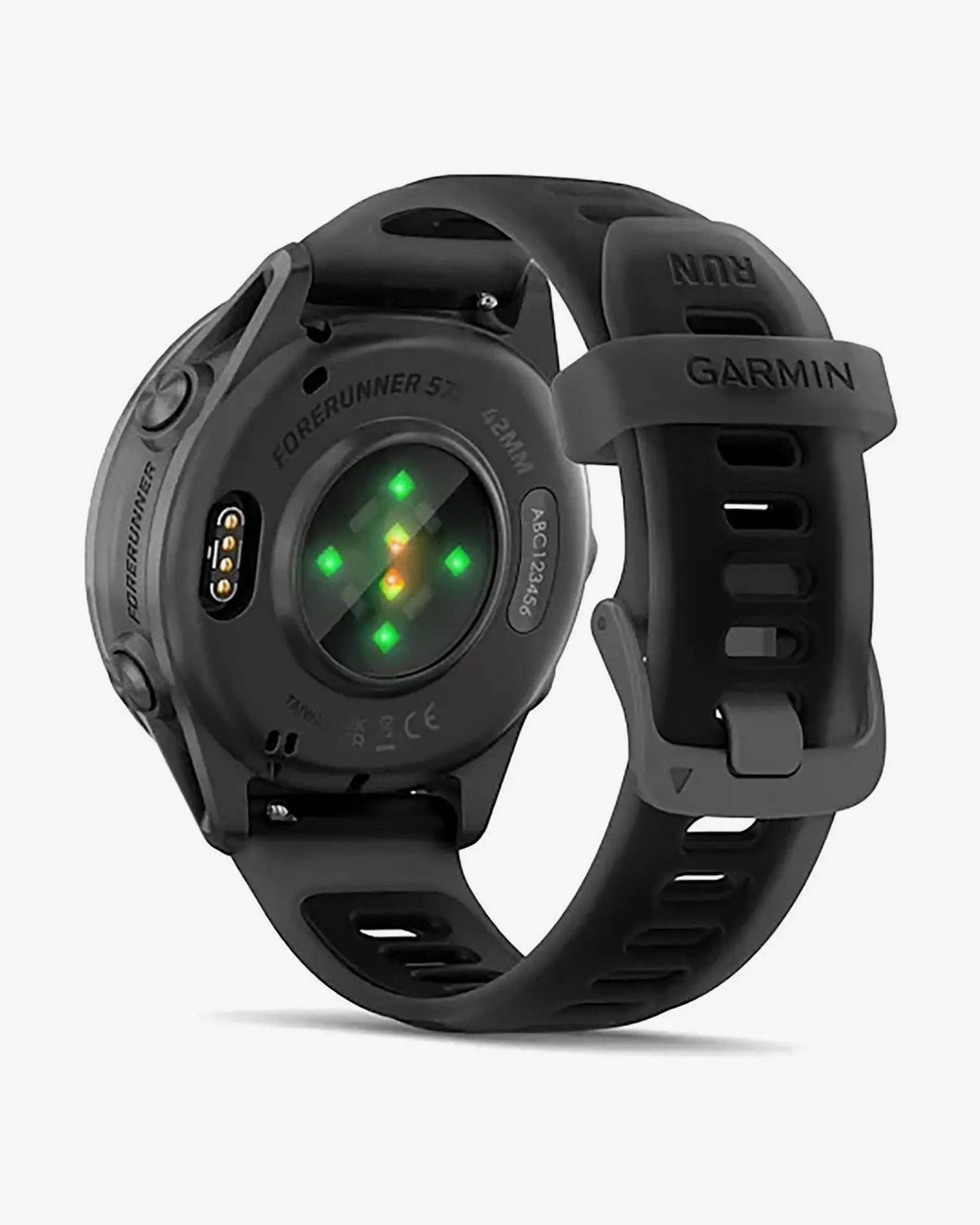 Garmin Forerunner 570 - 42 mm Cinzento Escuro com Bracelete Preta