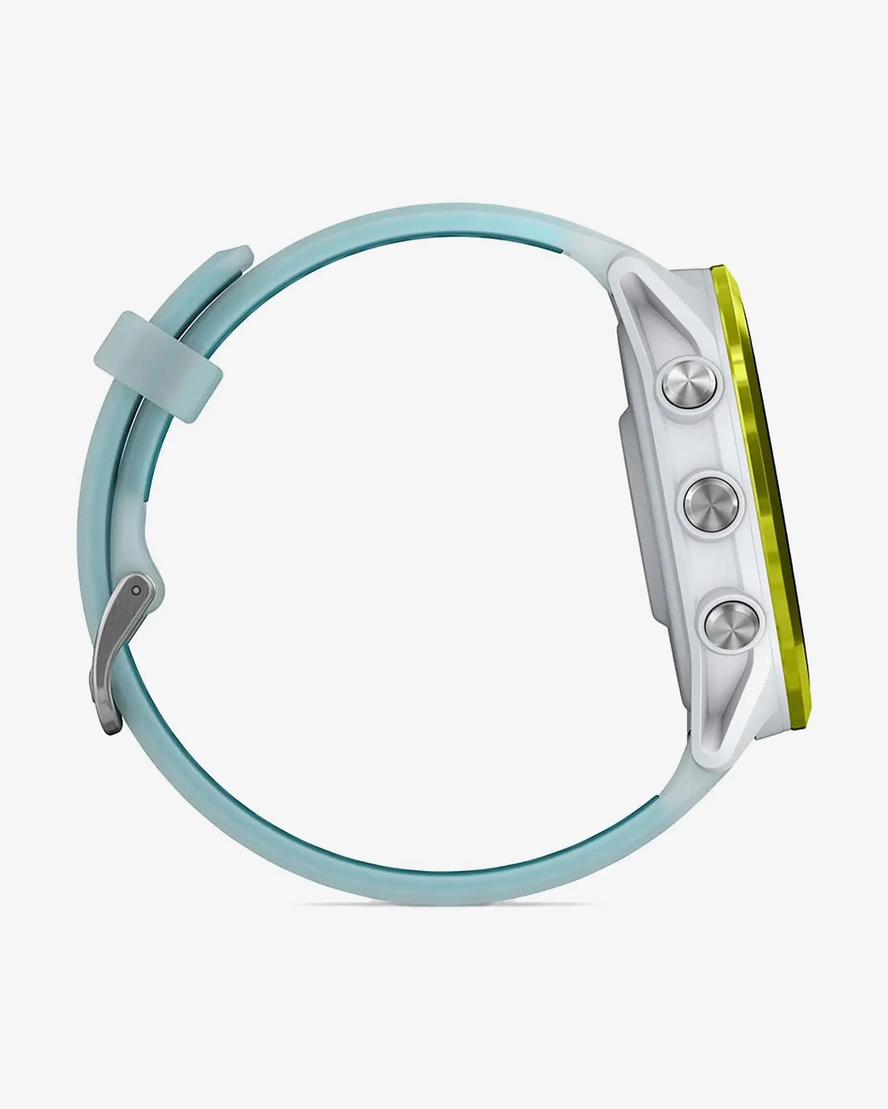Garmin Forerunner 570 - 47 mm Amarelo com Bracelete Azul e Branco