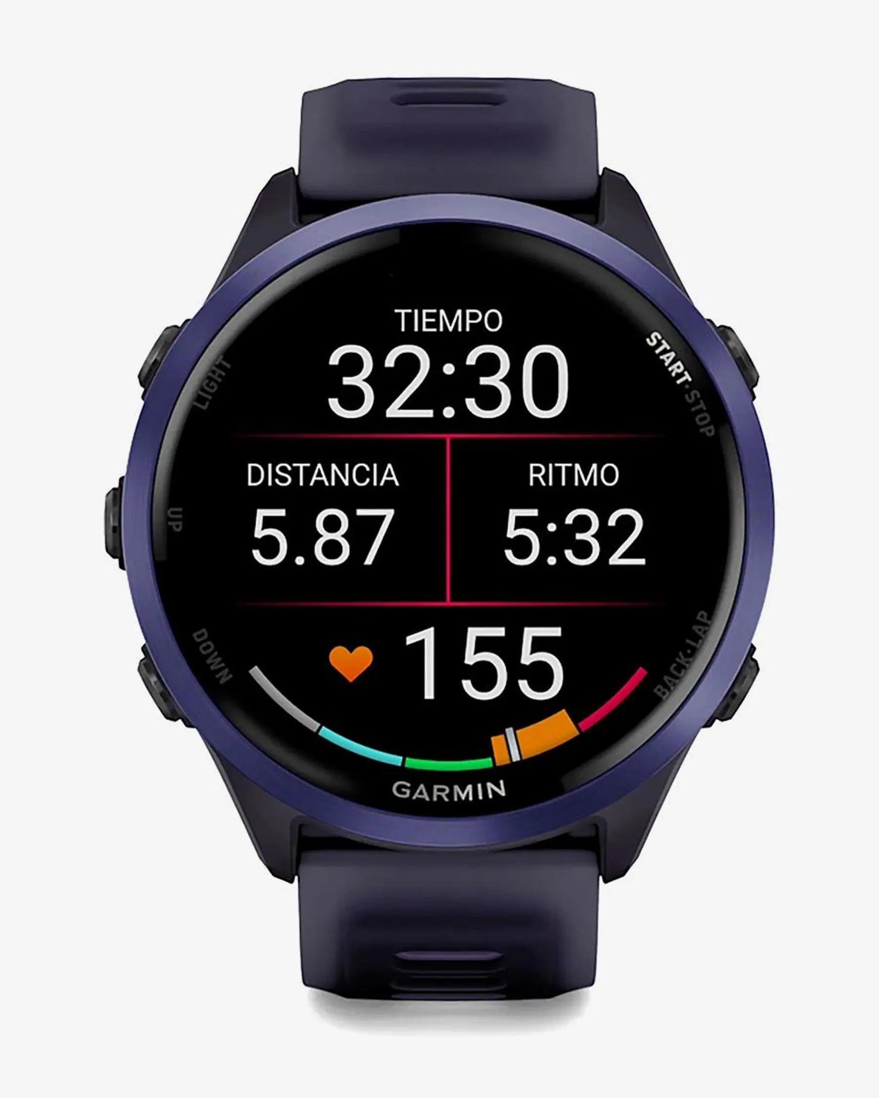 Garmin Forerunner 570 - 47 mm (violeta com bracelete lilás)