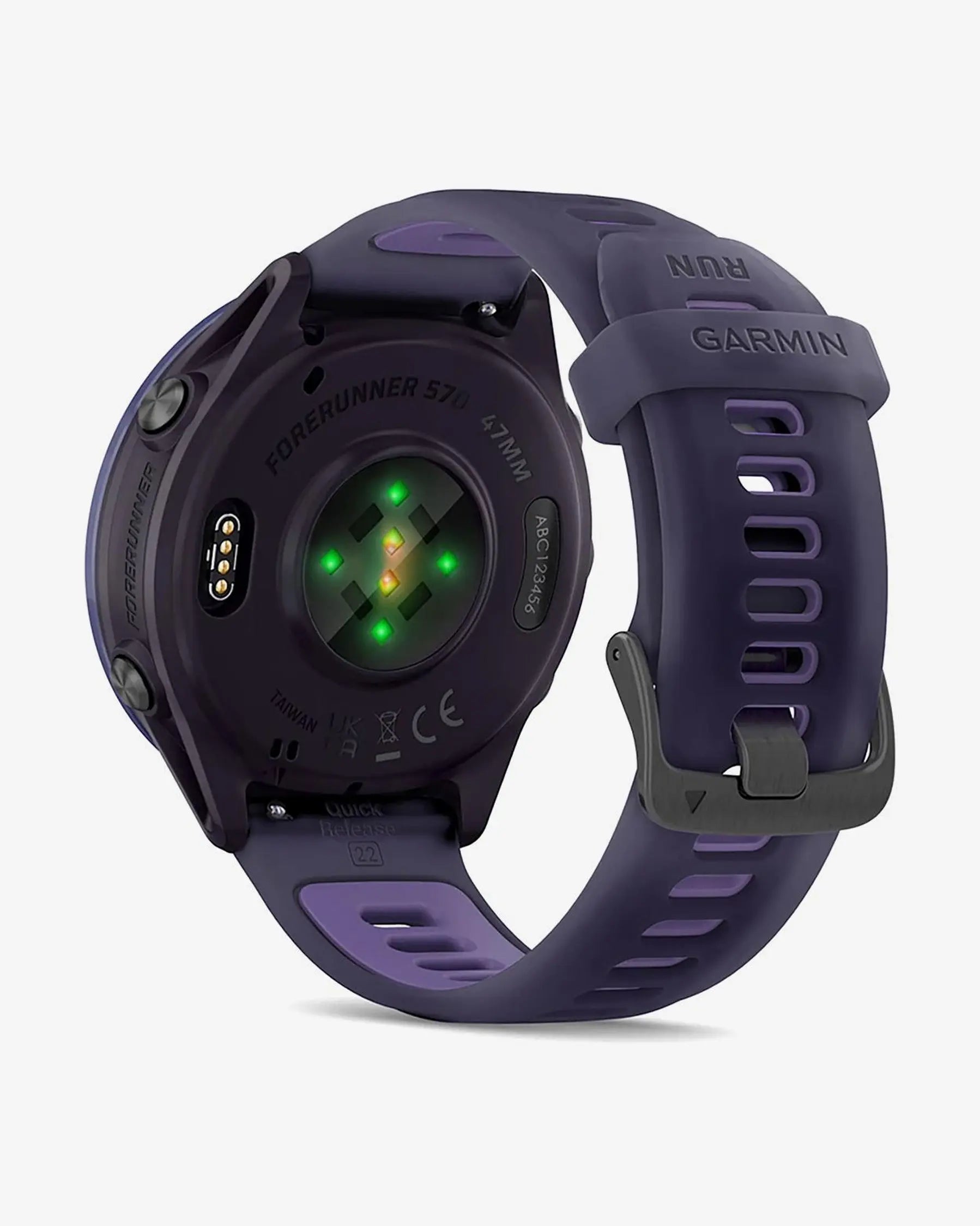 Garmin Forerunner 570 - 47 mm (violeta com bracelete lilás)