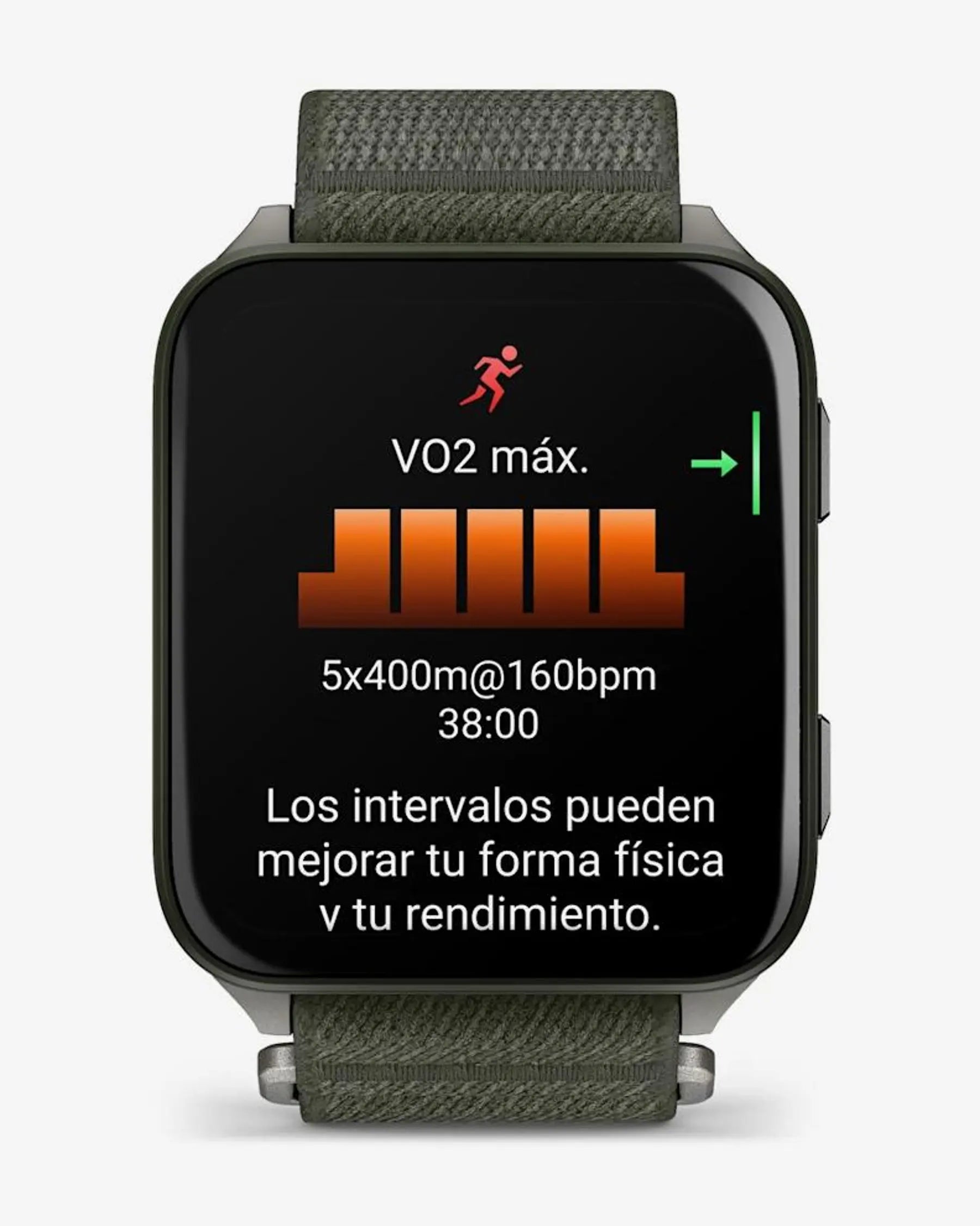 Garmin Venu X1 (verde com bracelete verde)