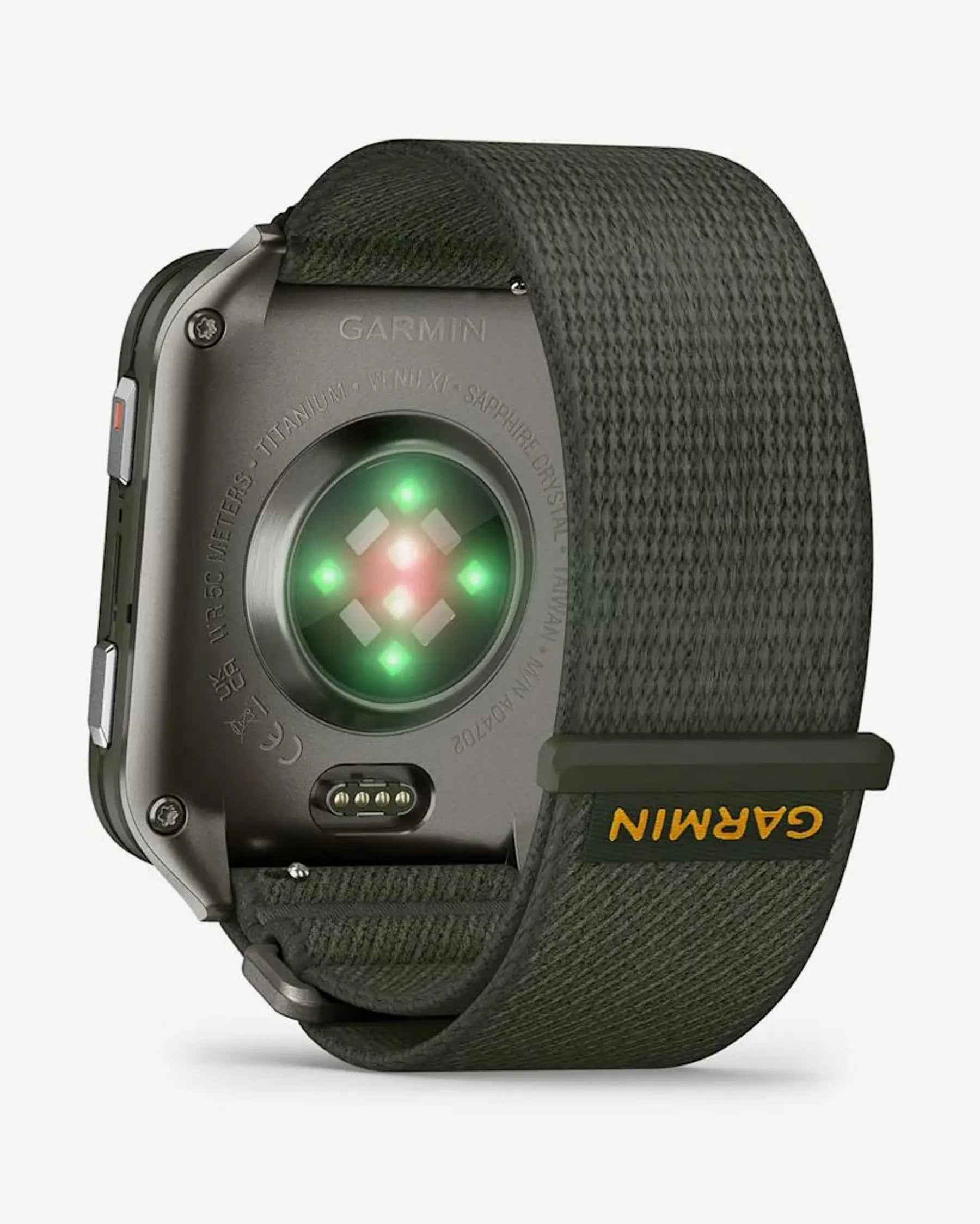 Garmin Venu X1 (verde com bracelete verde)