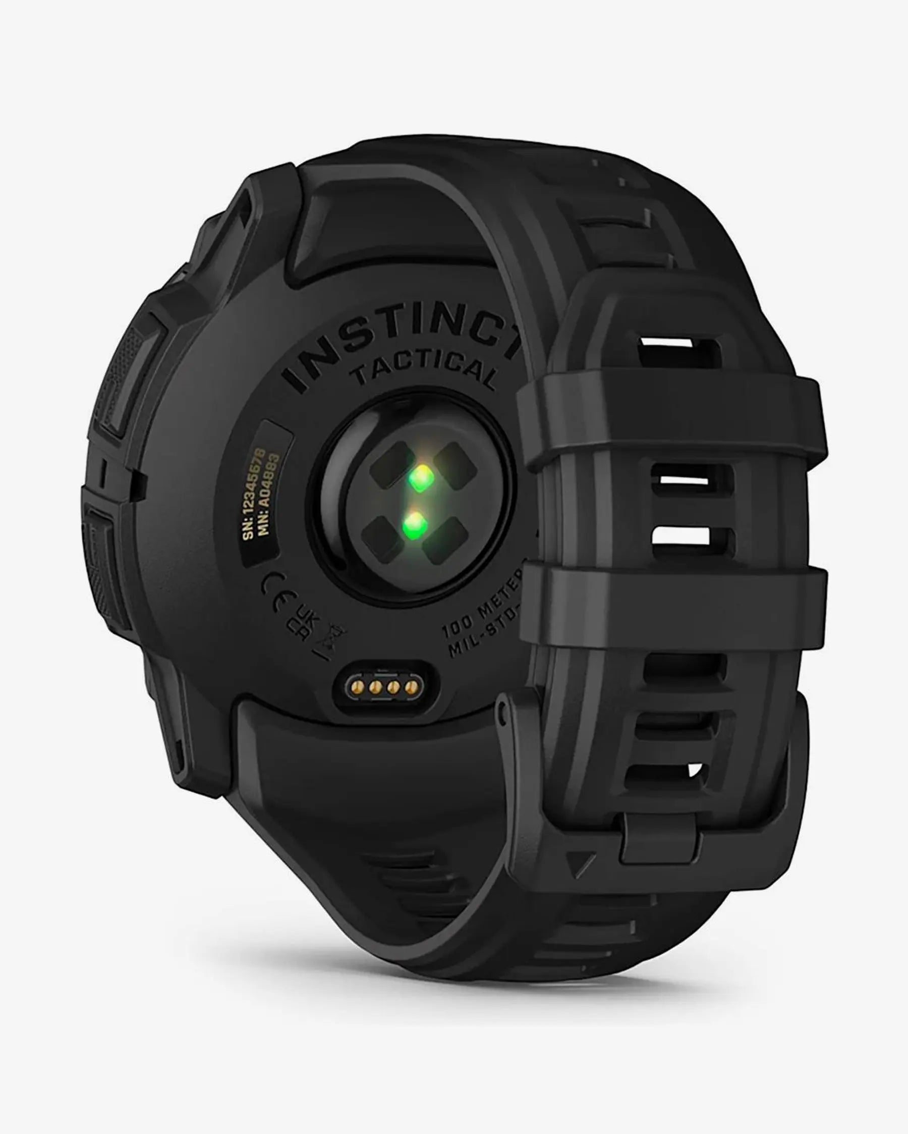 Garmin Instinct 3 AMOLED 50mm Tactical Edition com bracelete preta