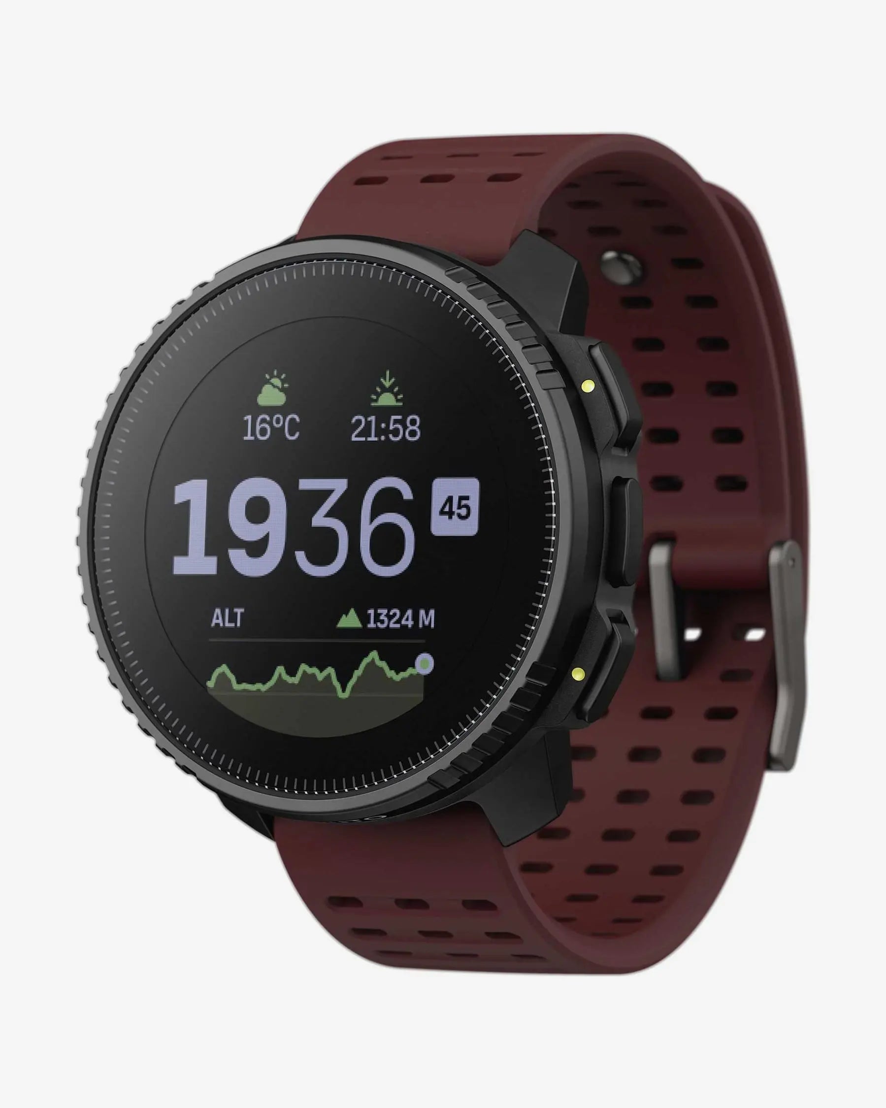 Suunto Vertical Preto Ruby Vermelho