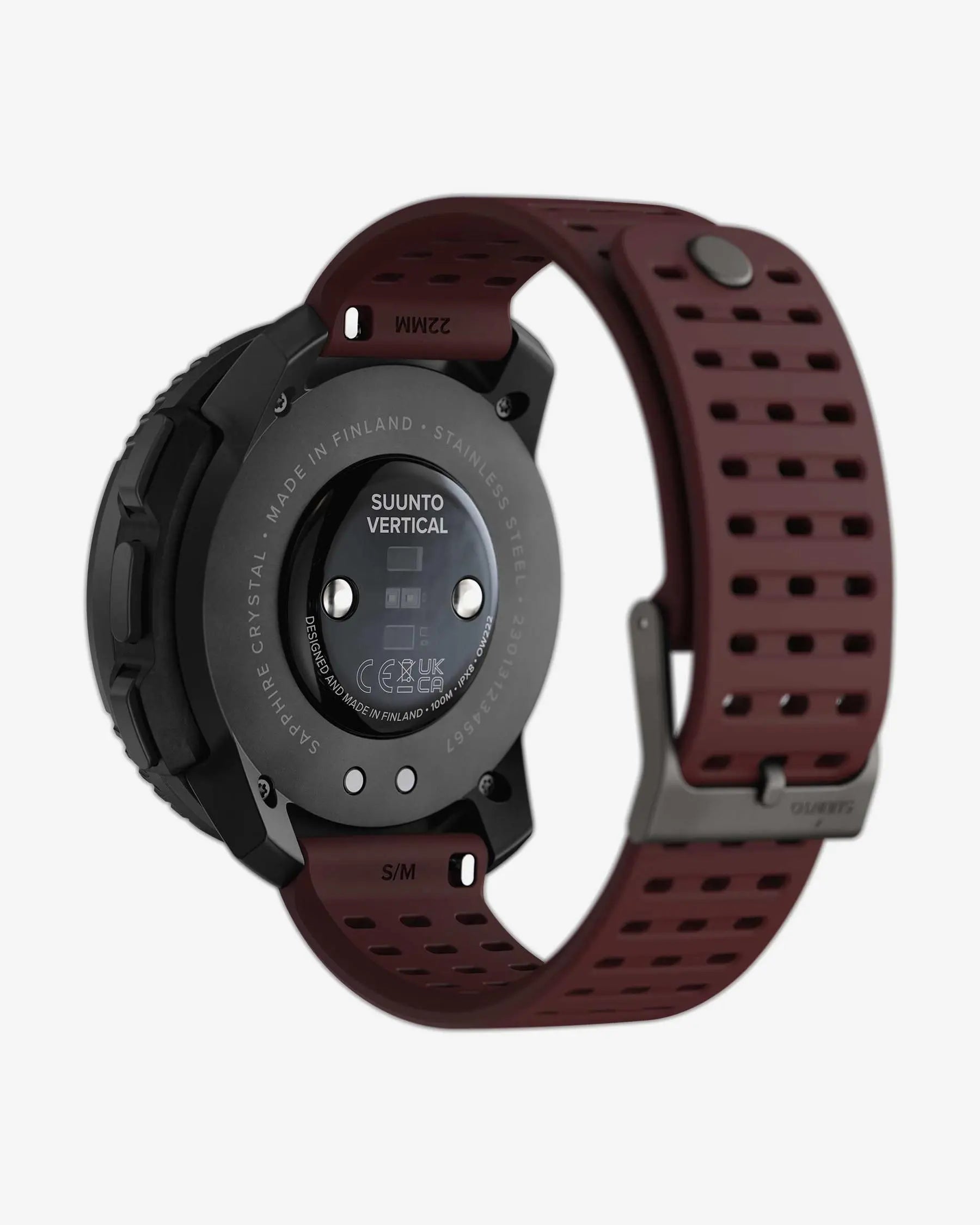 Suunto Vertical Preto Ruby Vermelho